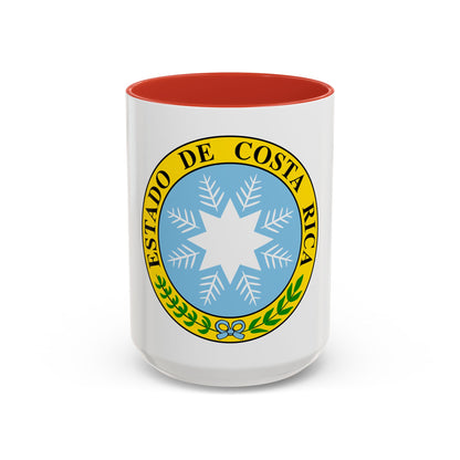Coat of arms of Costa Rica (1840-1842) - Accent Coffee Mug
