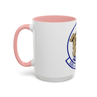 525th Fighter Squadron (U.S. Air Force) Accent Coffee Mug