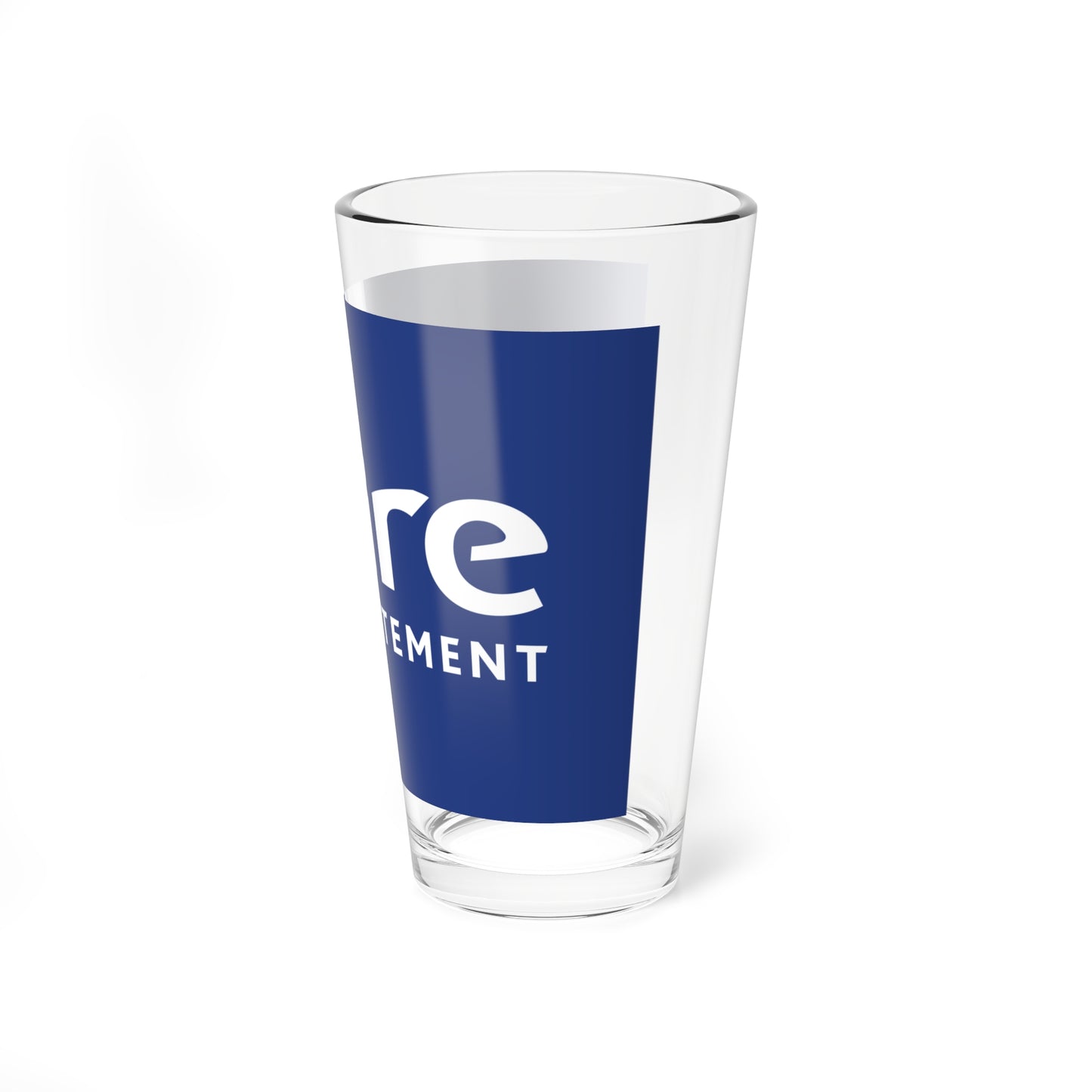 Flag of the Department of Loire (France) Pint Glass 16oz