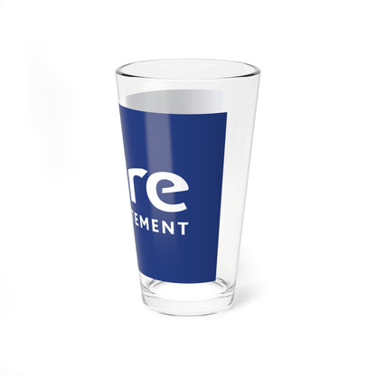 Flag of the Department of Loire (France) Pint Glass 16oz