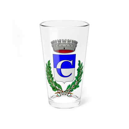 Costigliole Saluzzo-Stemma (Italy) (Coat of Arms) Pint Glass 16oz