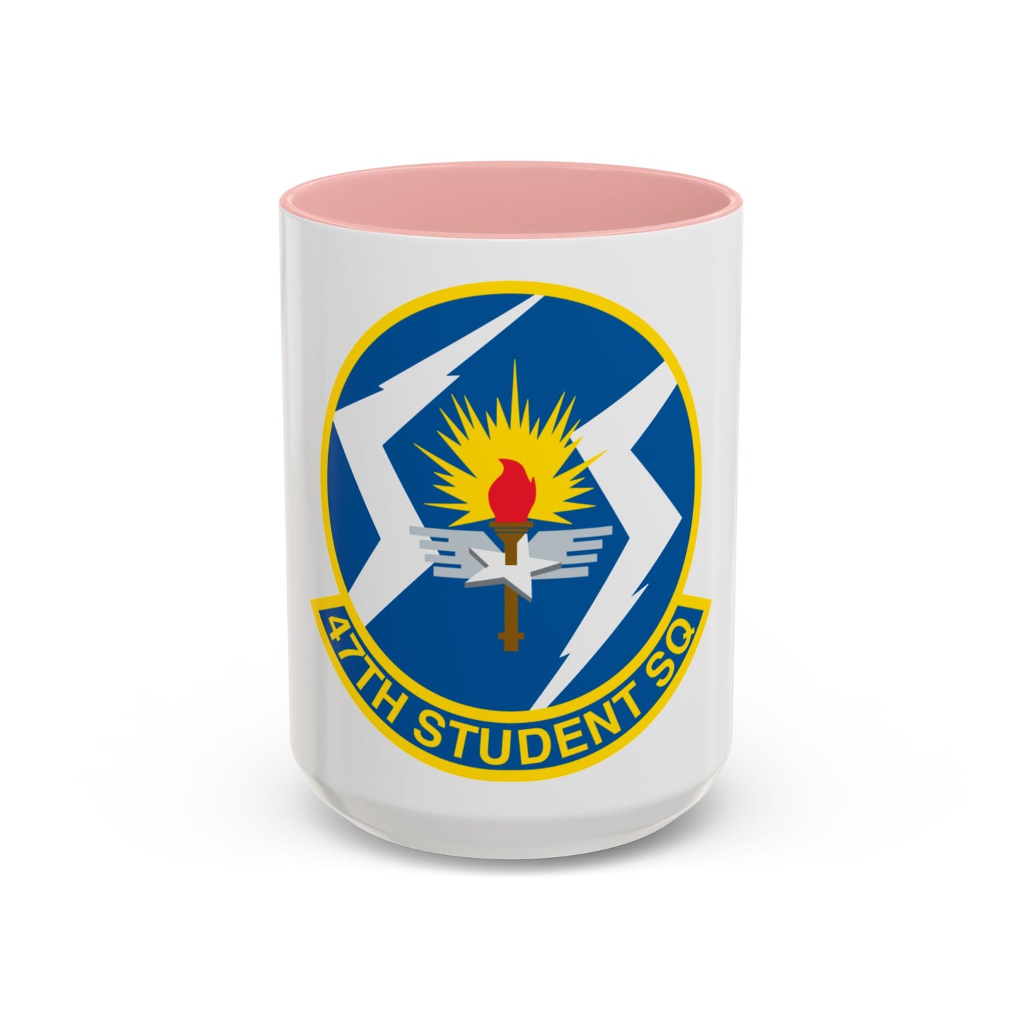 47th Student Sq (U.S. Air Force) Accent Coffee Mug