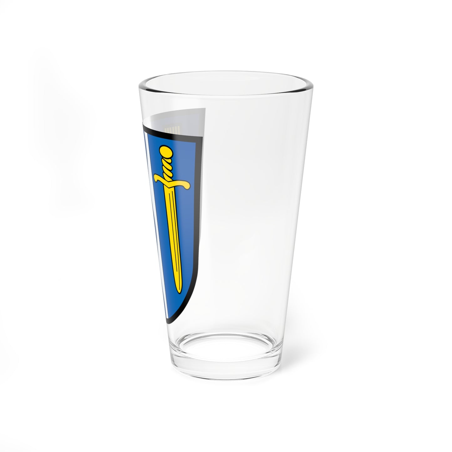 DEU Aresing COA (Germany) (Coat of Arms) Pint Glass 16oz