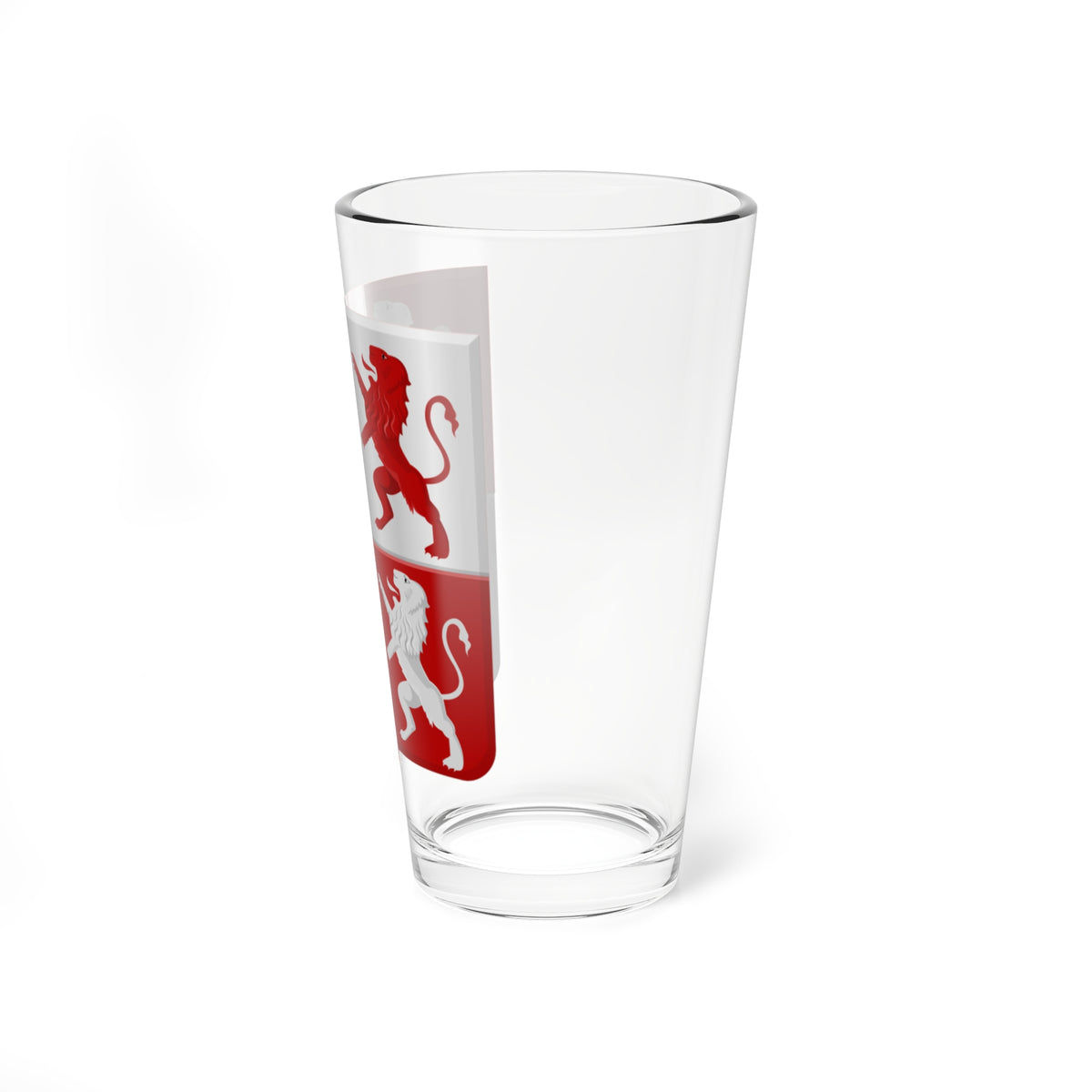 Westzaan wapen (Netherlands) (Coat of Arms) Pint Glass 16oz