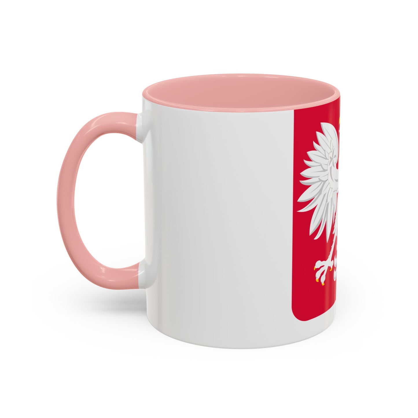 Coat of arms of Poland (1980-1990) - Accent Coffee Mug