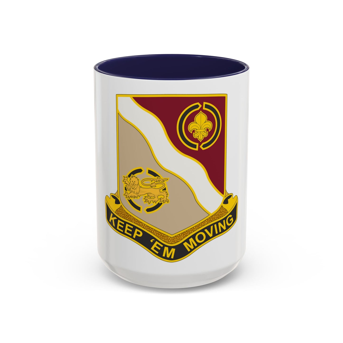 446 Transportation Battalion (U.S. Army) Accent Coffee Mug