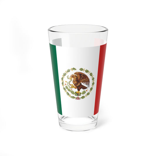 Flag of Mexico 1934-1968 (Mexico) Pint Glass 16oz