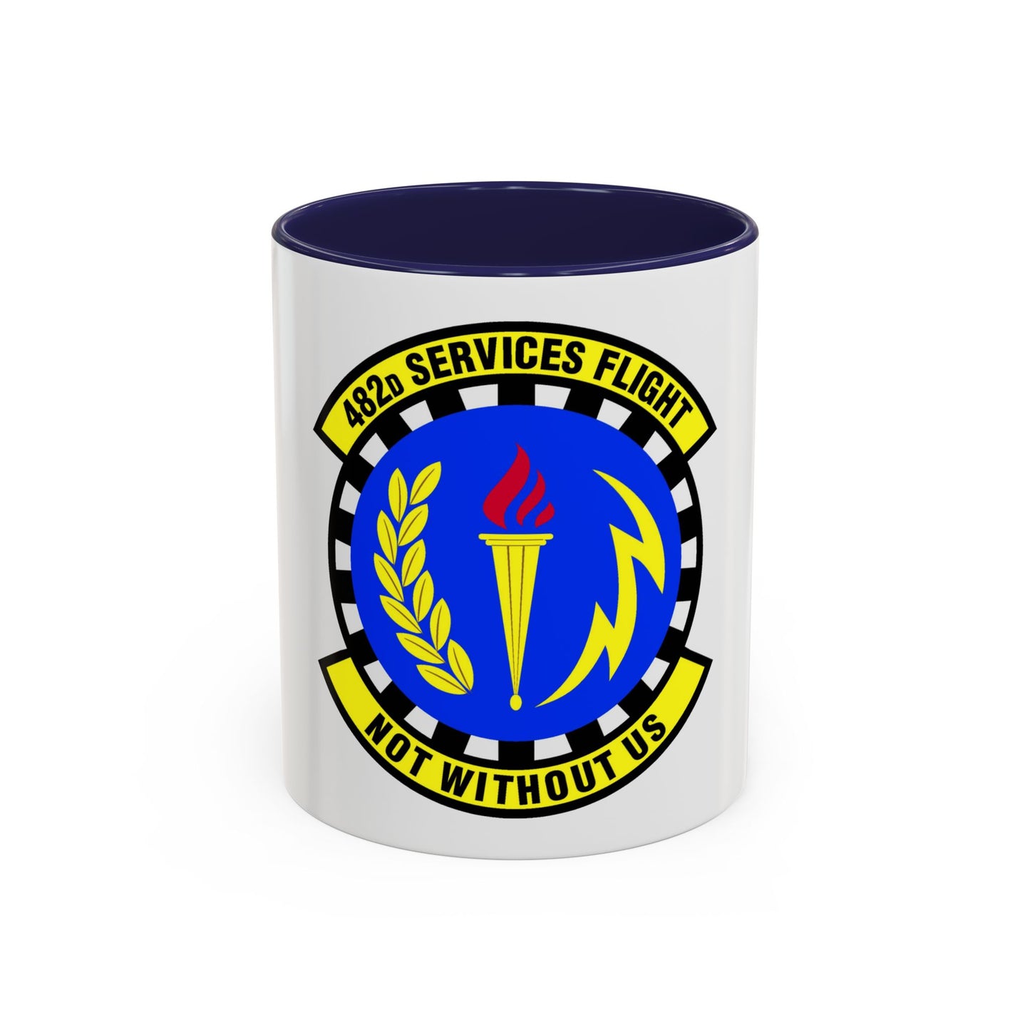 482d Services Flight (U.S. Air Force) Accent Coffee Mug