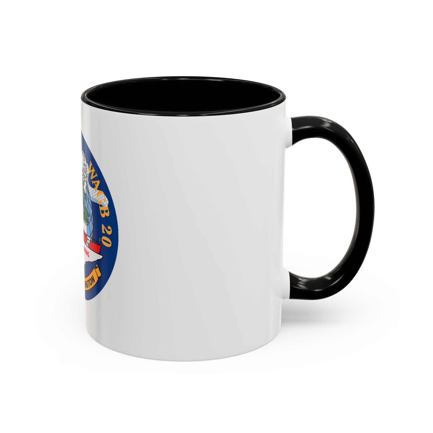 USCGC Healy WAGB 20 Seattle Wash (U.S. Coast Guard) Accent Coffee Mug