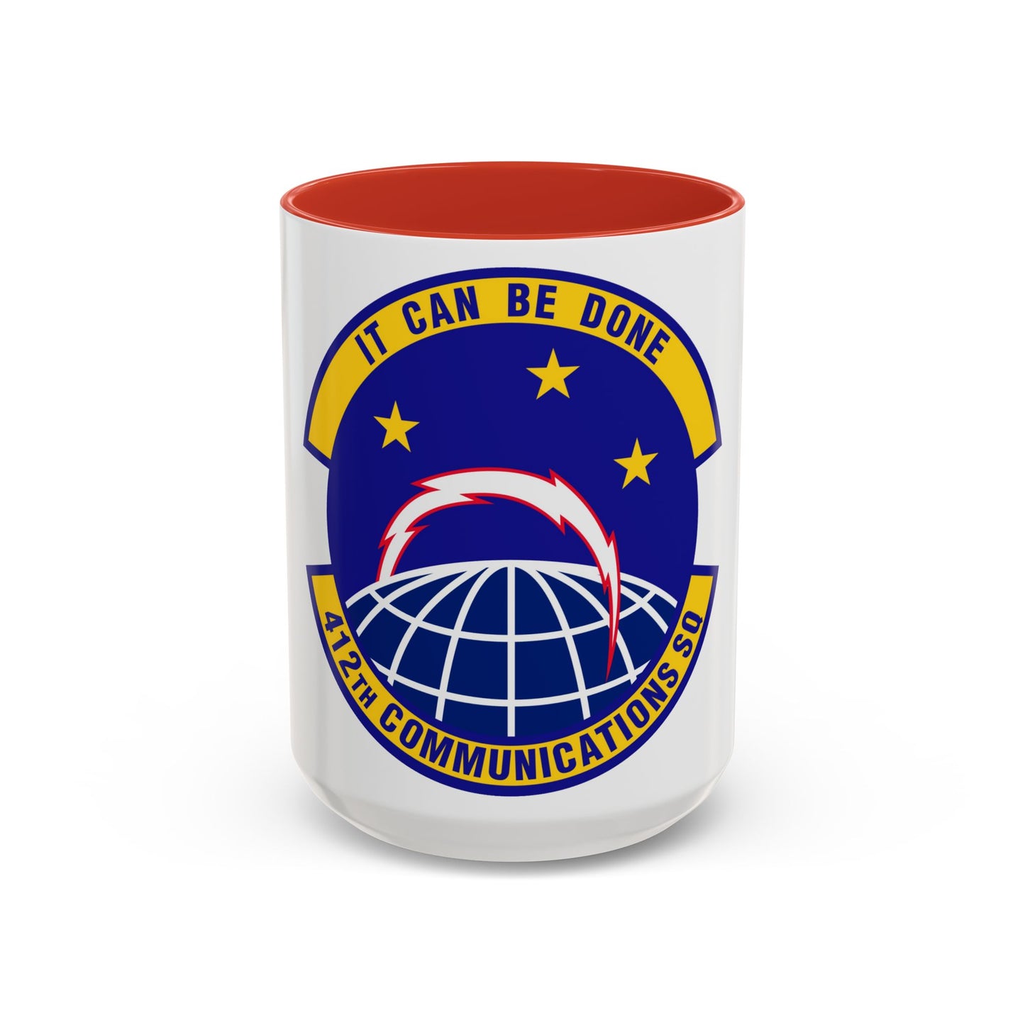 412th Communications Squadron (U.S. Air Force) Accent Coffee Mug