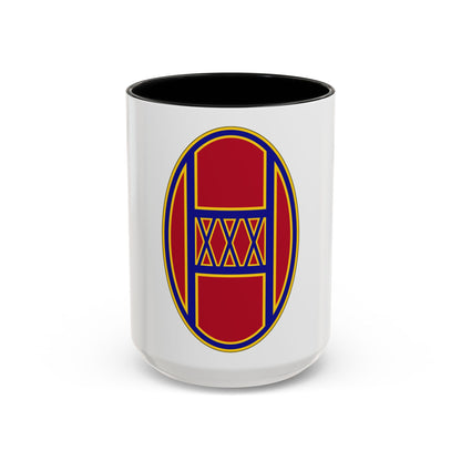 30th Armored Brigade (U.S. Army) Accent Coffee Mug