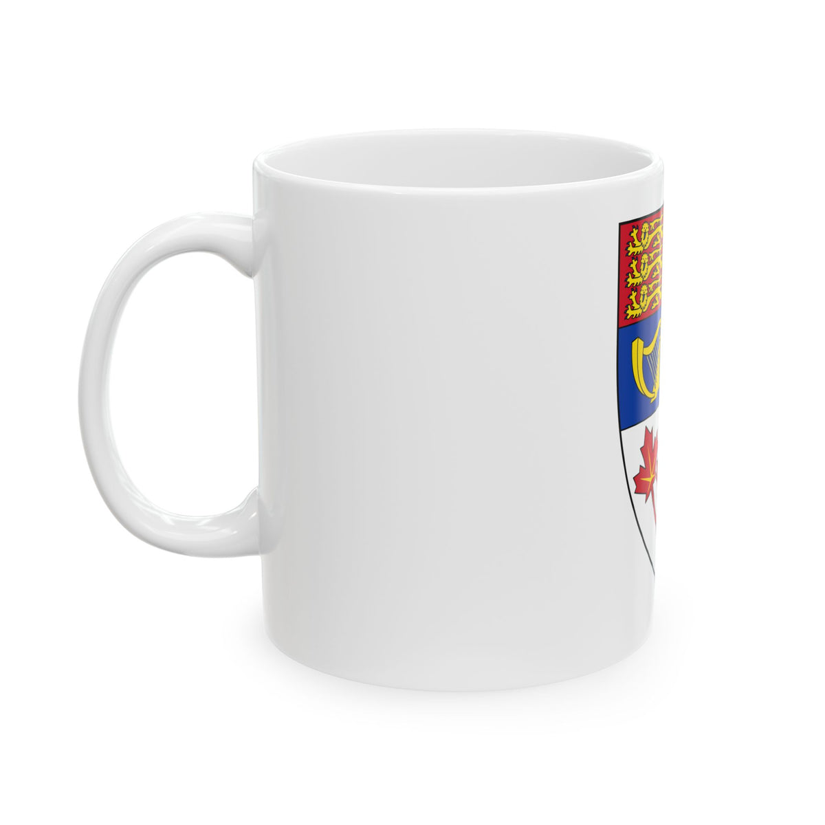 Arms of Canada (shield) - White Coffee Mug