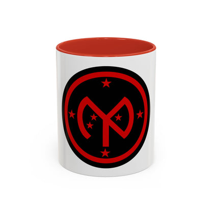 27th Infantry Division SSI (U.S. Army) Accent Coffee Mug