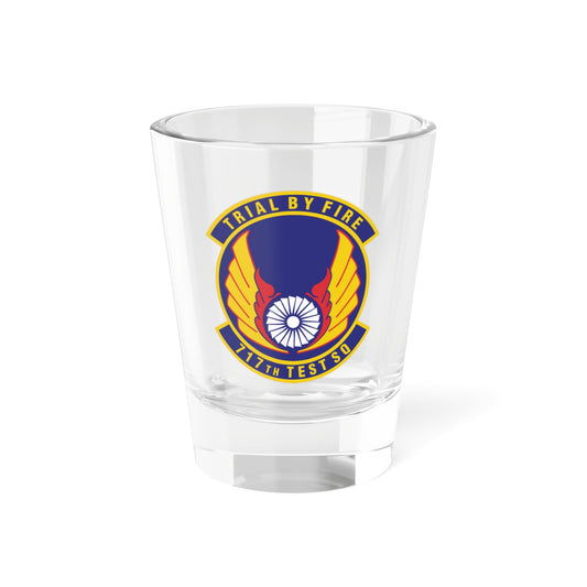 717th Test Squadron (U.S. Air Force) Shot Glass 1.5oz