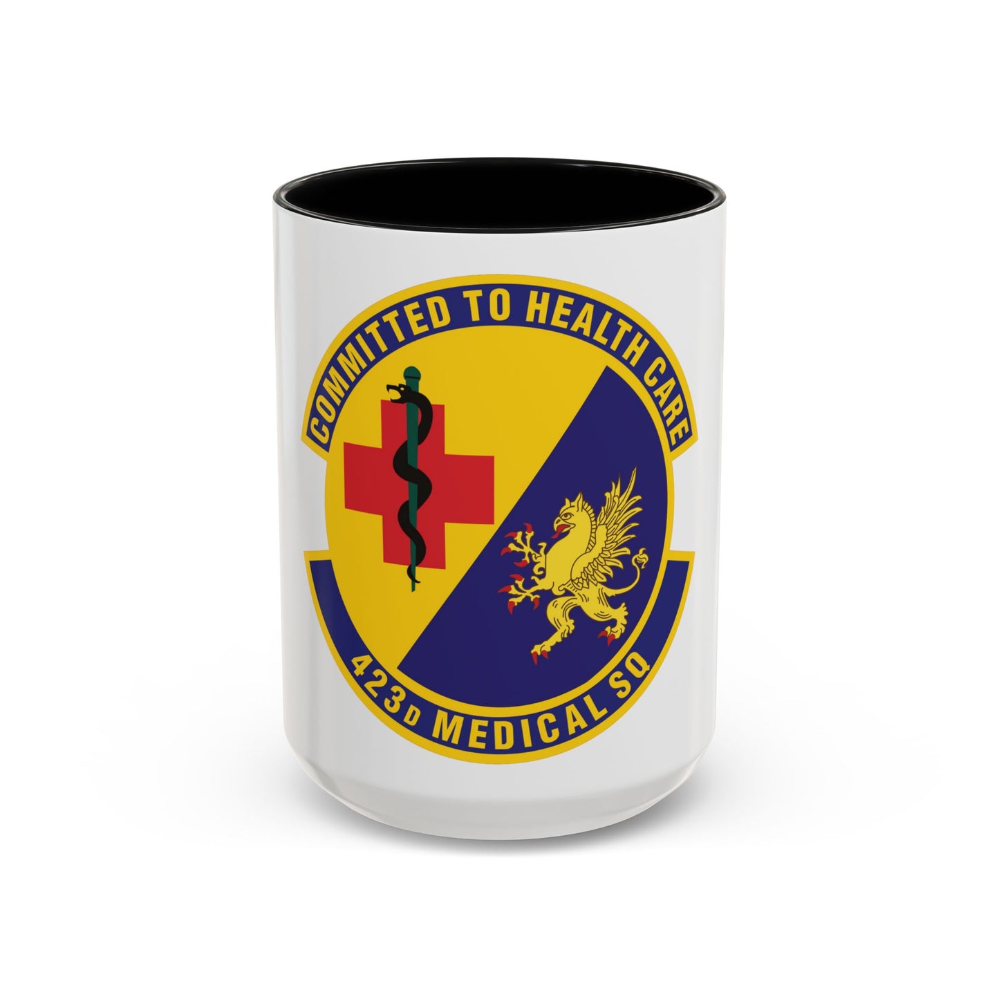 423d Medical Squadron (U.S. Air Force) Accent Coffee Mug