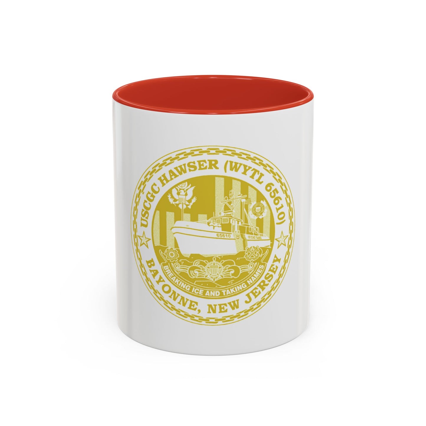 USCG Hawser WYTL 65610 Sim Gold (U.S. Coast Guard) Accent Coffee Mug