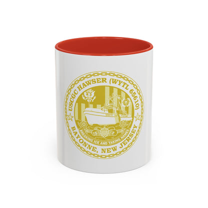 USCG Hawser WYTL 65610 Sim Gold (U.S. Coast Guard) Accent Coffee Mug