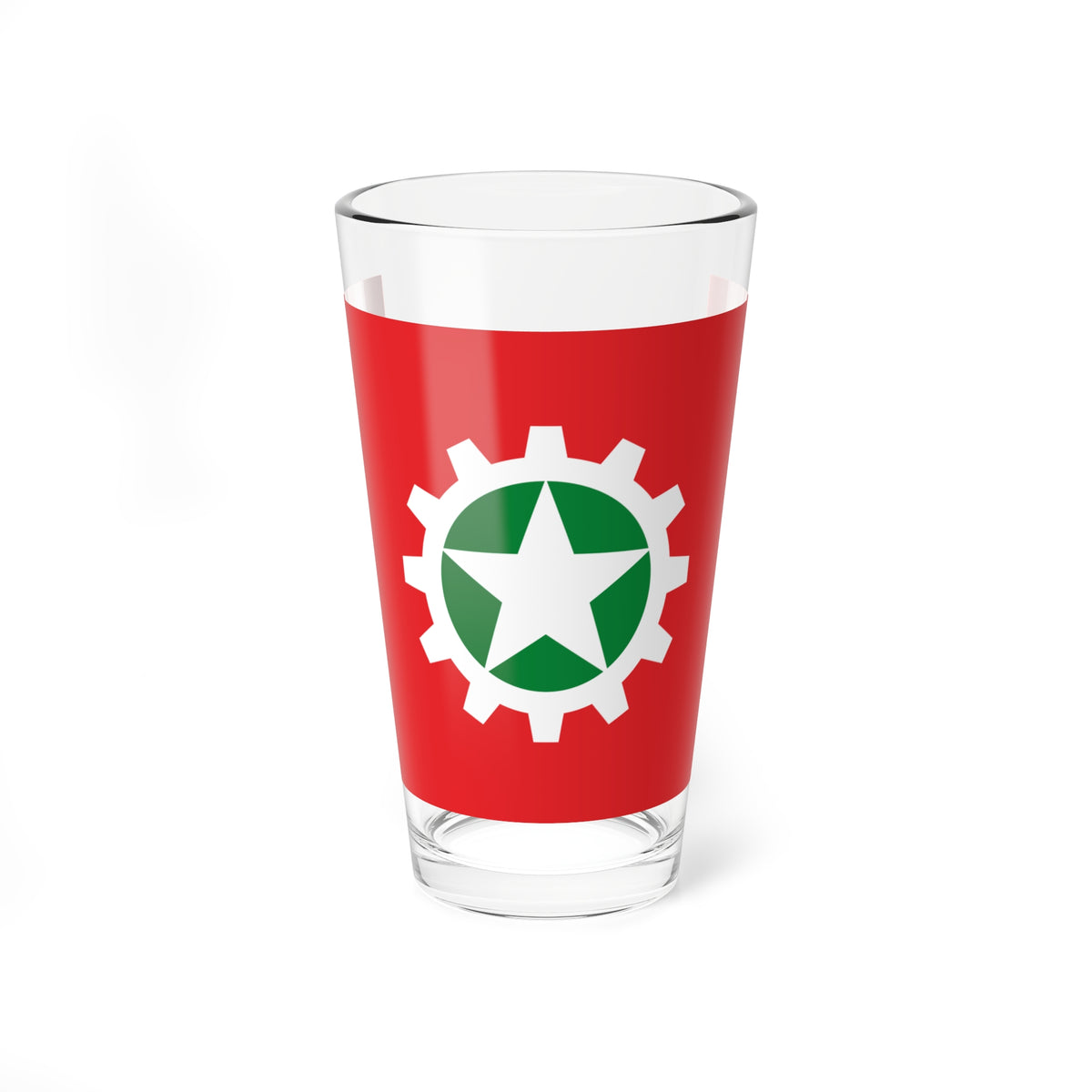 Proposed PRC national flags 008 (China) Pint Glass 16oz
