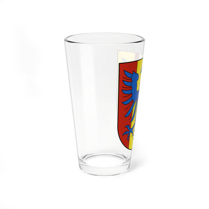 Wisen-blazon (Switzerland) (Coat of Arms) Pint Glass 16oz