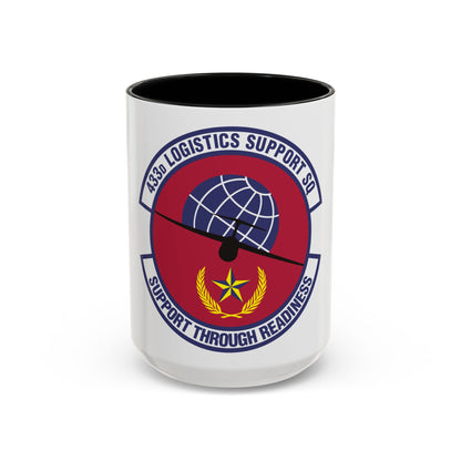 433d Logistics Support Squadron (U.S. Air Force) Accent Coffee Mug