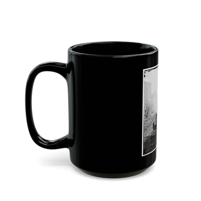 Atlanta, Georgia. Railroad Yards (U.S. Civil War) Black Coffee Mug