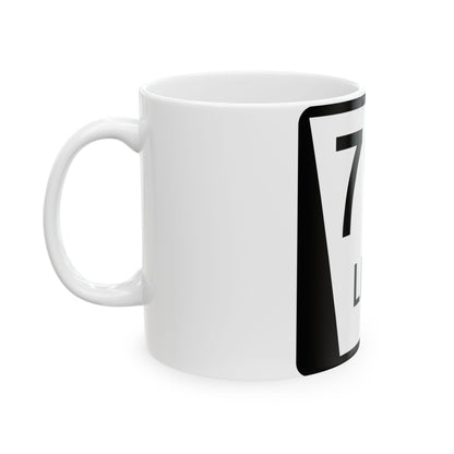 N LINK 79E (Nebraska) (Road Sign) White Coffee Mug