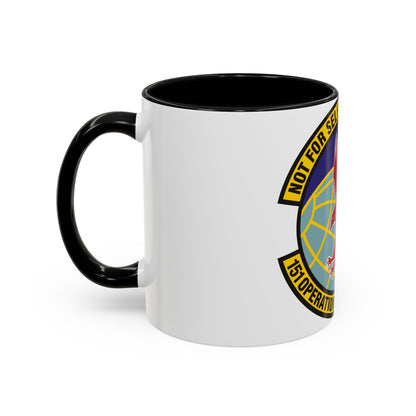 151st Operations Support Flight (U.S. Air Force) Accent Coffee Mug