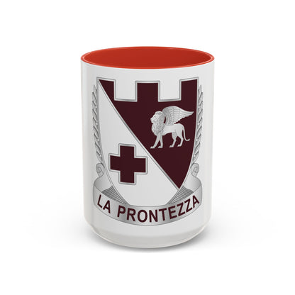 Dental Health Activity Italy (U.S. Army) Accent Coffee Mug