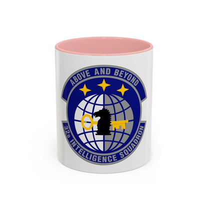 32 Intelligence Squadron AFISRA (U.S. Air Force) Accent Coffee Mug