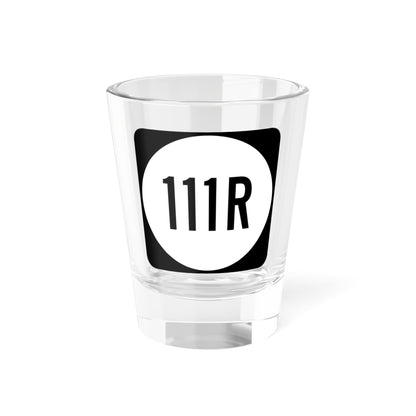 PR tertiary 111R (Puerto Rico) (Road Sign) Shot Glass 1.5oz