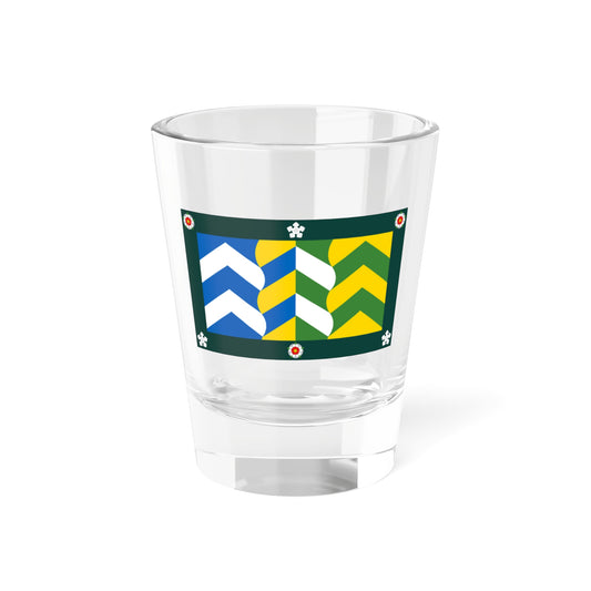 Flag of Cumbria UK - Shot Glass 1.5oz