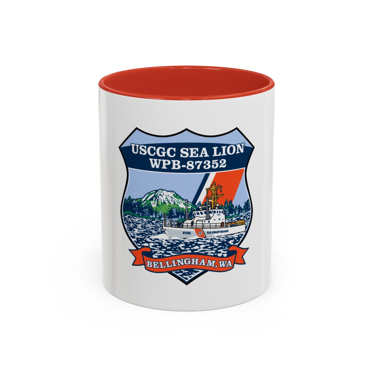 USCGC Sea Lions WPB 87352 (U.S. Coast Guard) Accent Coffee Mug