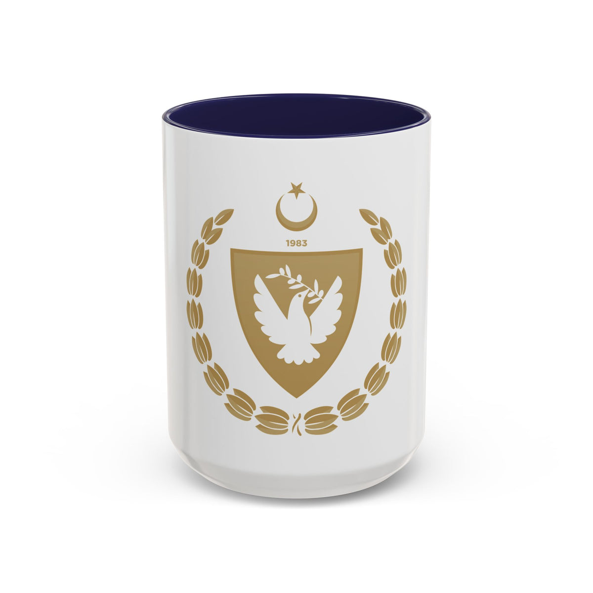 Emblem of the Presidency of the Turkish Republic of Northern Cyprus - Accent Coffee Mug