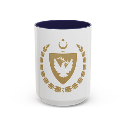 Emblem of the Presidency of the Turkish Republic of Northern Cyprus - Accent Coffee Mug