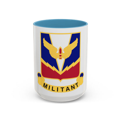 Air Defense Artillery Center and School v2 (U.S. Army) Accent Coffee Mug