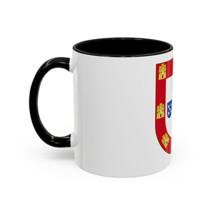 Royal Arms of Portugal - Accent Coffee Mug