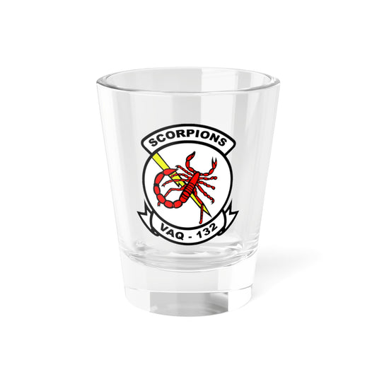 VAQ 132 Electronic Attack Squadron 132 (U.S. Navy) Shot Glass 1.5oz