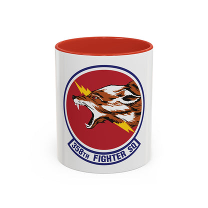 358th Fighter Squadron (U.S. Air Force) Accent Coffee Mug