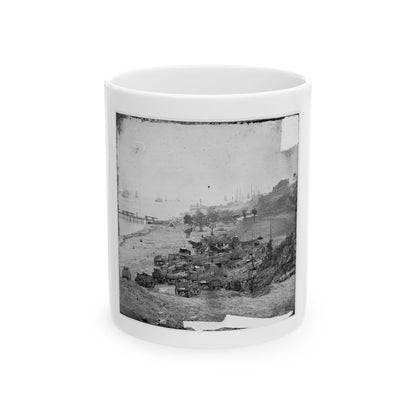 Yorktown, Va. Federal Wagon Park (U.S. Civil War) White Coffee Mug