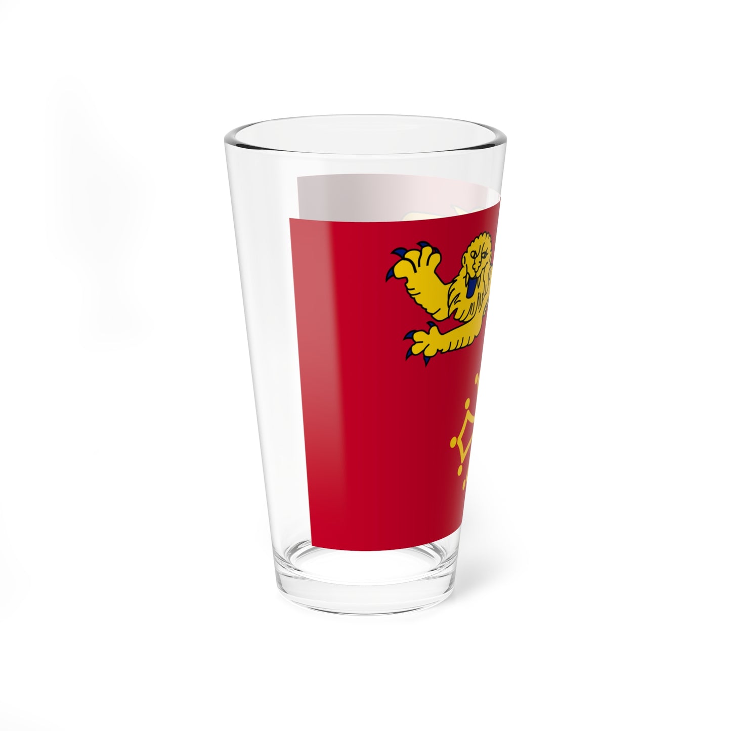 Flag of Tarn-et-Garonne variant (France) Pint Glass 16oz