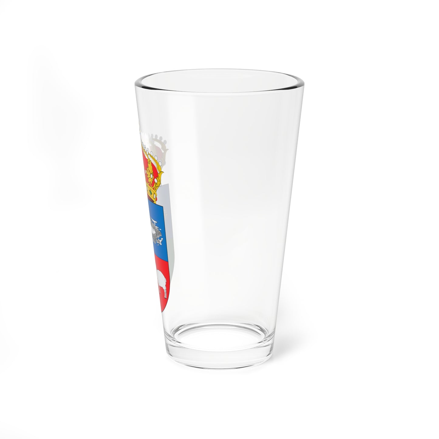 Escudo de La Almarcha (Spain) (Coat of Arms) Pint Glass 16oz