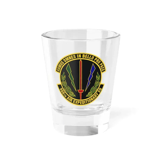 966th Air Expeditionary Squadron (U.S. Air Force) Shot Glass 1.5oz 1.5oz - Go Mug Yourself