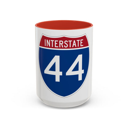 Interstate 44 (U.S. Highways) Accent Coffee Mug