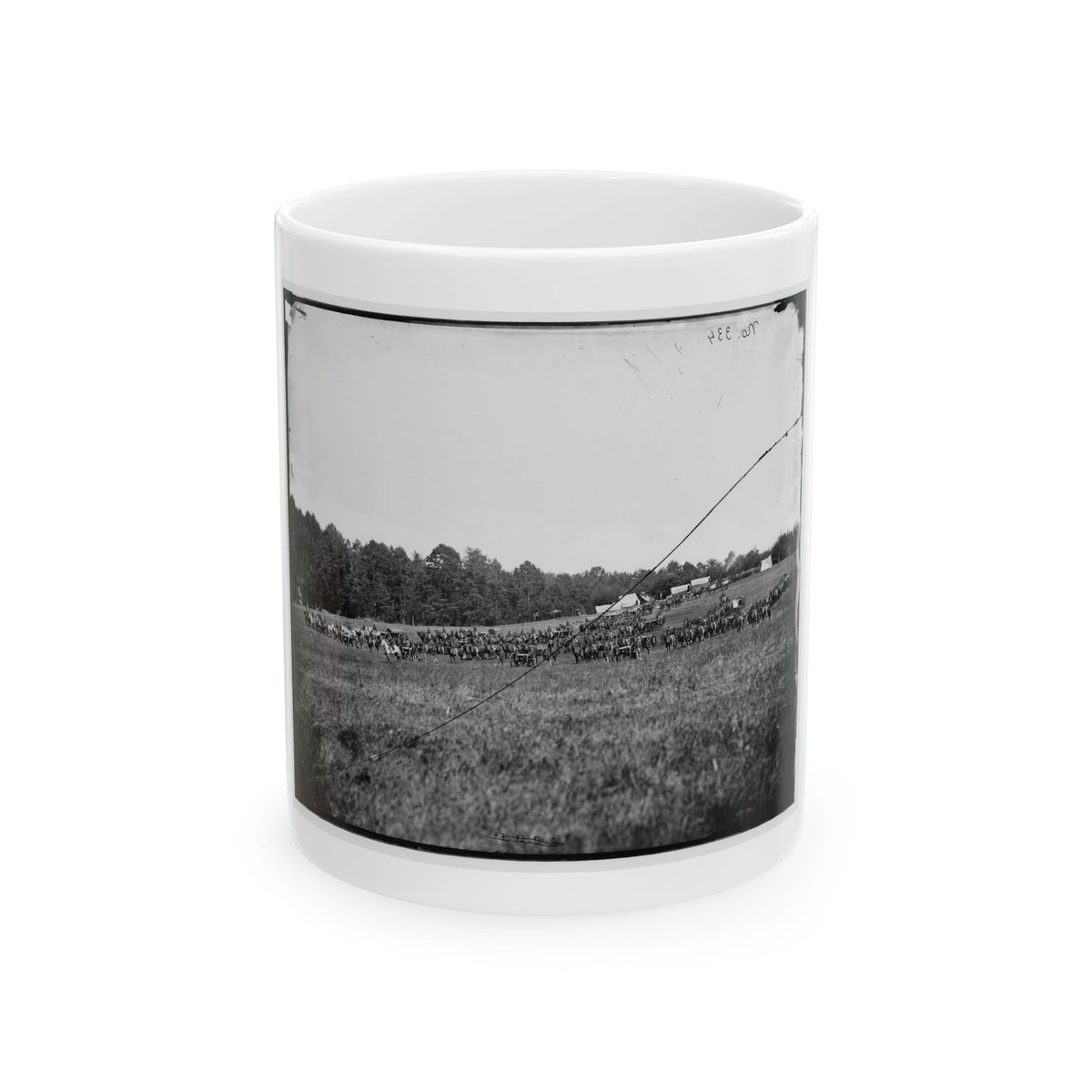 Culpeper, Va. Battery A, 4th U.S. Artillery, Robertson's Brigade (U.S. Civil War) White Coffee Mug