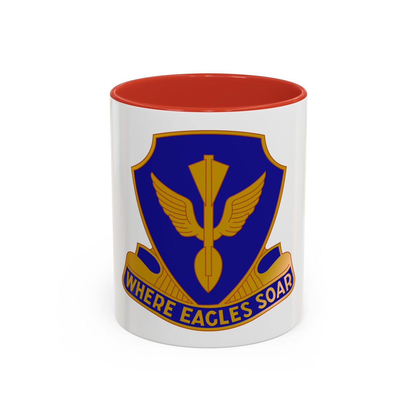 132 Aviation Regiment (U.S. Army) Accent Coffee Mug