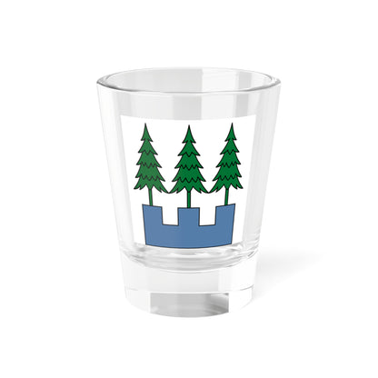 CHE Wald ZH 1910 Flag (Switzerland) Shot Glass 1.5oz