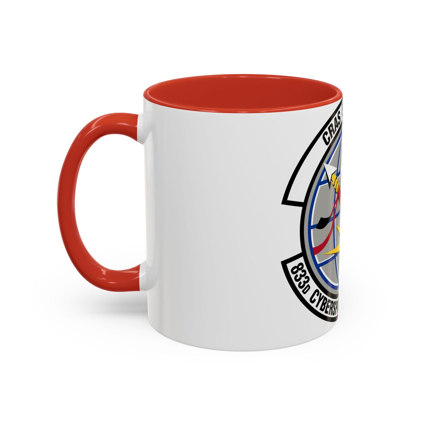 833 Cyberspace Operations Squadron ACC (U.S. Air Force) Accent Coffee Mug