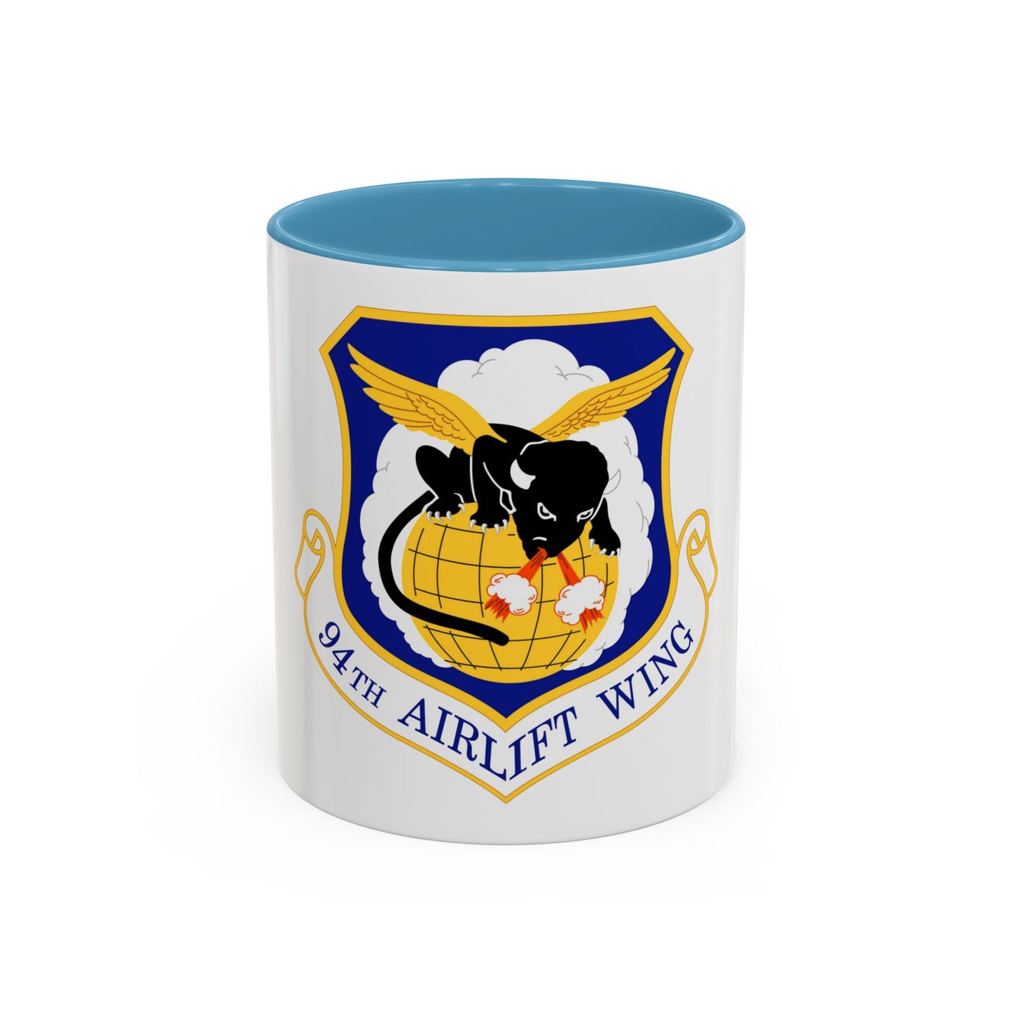 94th Airlift Wing (U.S. Air Force) Accent Coffee Mug