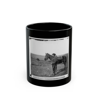 Antietam, Md. A Cavalry Orderly (U.S. Civil War) Black Coffee Mug