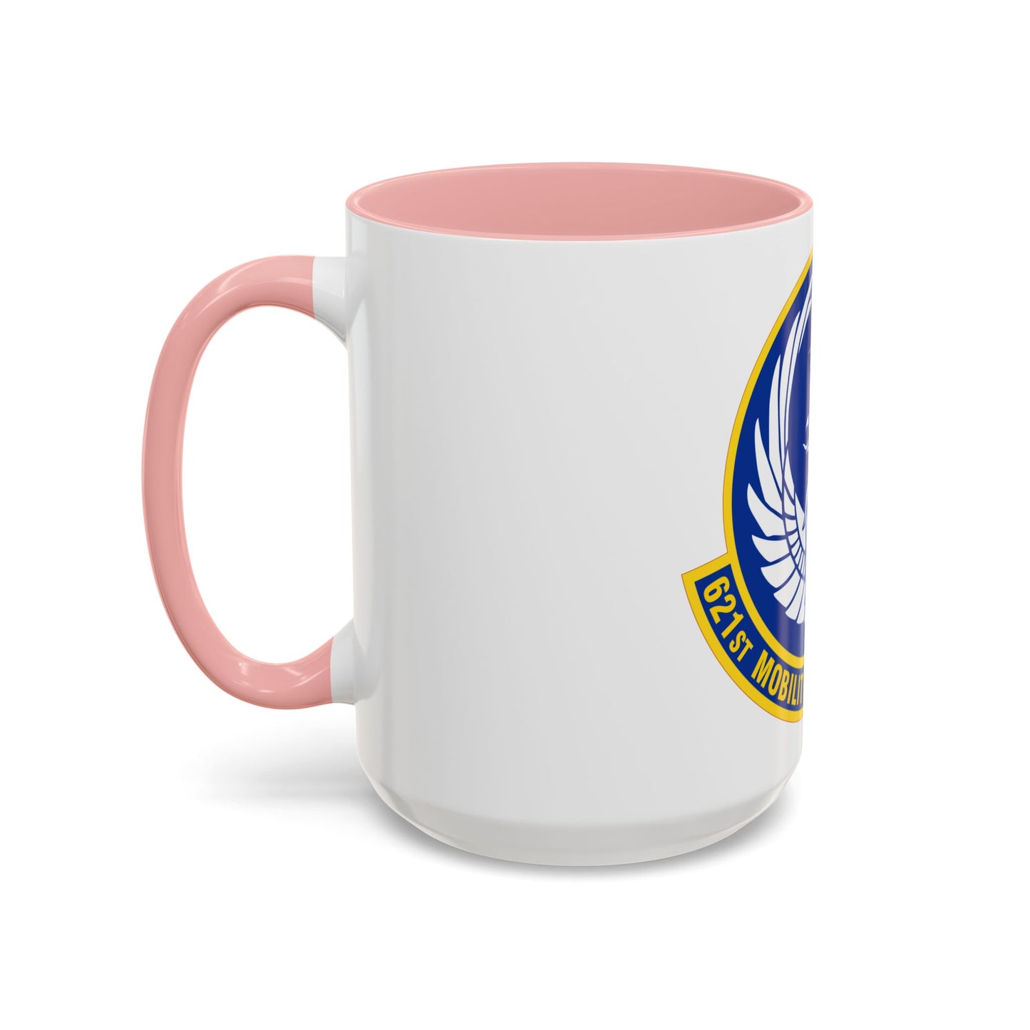 621 Mobility Support Operations Squadron AMC (U.S. Air Force) Accent Coffee Mug